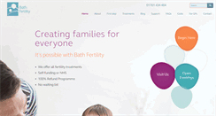 Desktop Screenshot of bathfertility.com